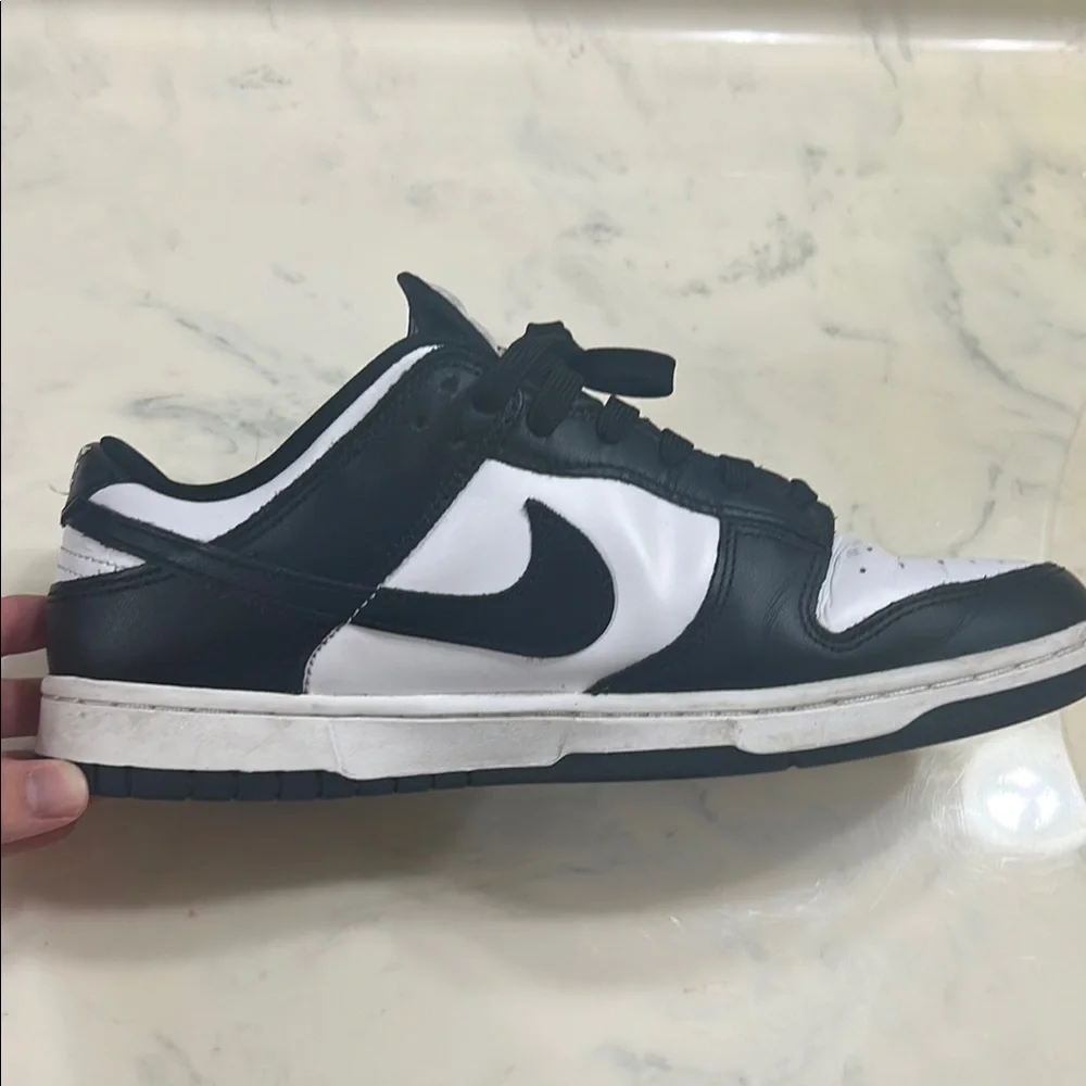 Nike Panda Sneakers in Black and White - Picture 10 of 13